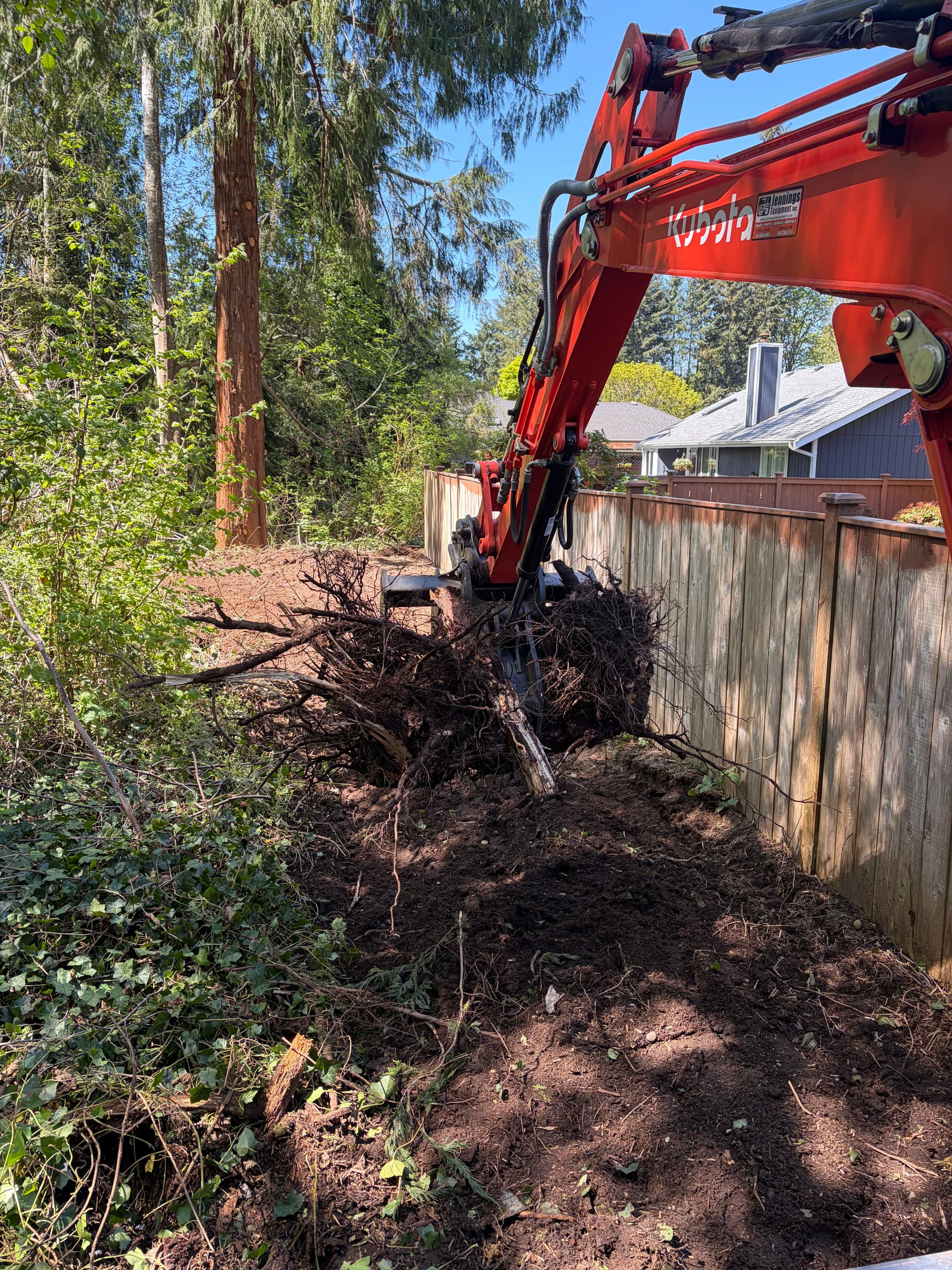 Backyard Overgrowth Clearing and Space Expansion in Gig Harbor image